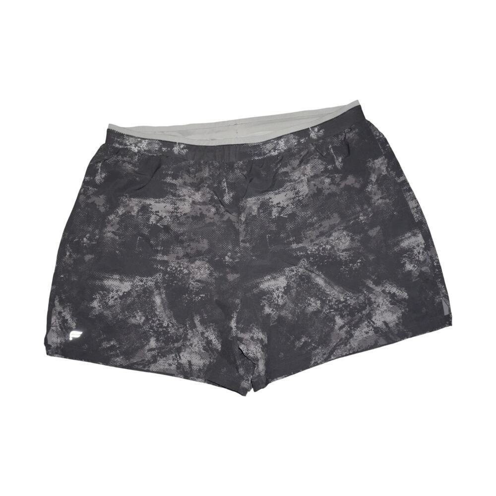 Fabletics Fundamental Short II Lined 5” Men’s XXL Gray Camo Print EUC